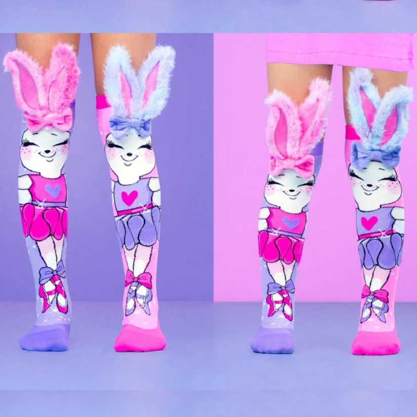 Podkolenky MADMIA - Ballerina Bunny - 3 - 5 let