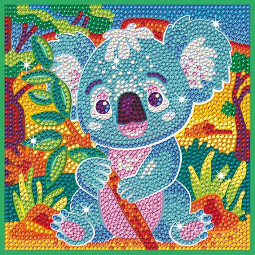 Diamantové malování koala Kitfix - Classic 6+