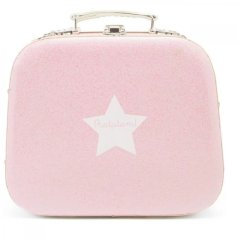 Třpytivý kufřík pro děti Ratatam - Pink