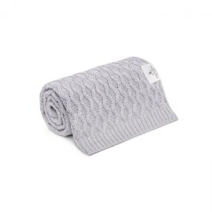 Deka ze 100% merino vlny My Memi - Vines Collection - Grey