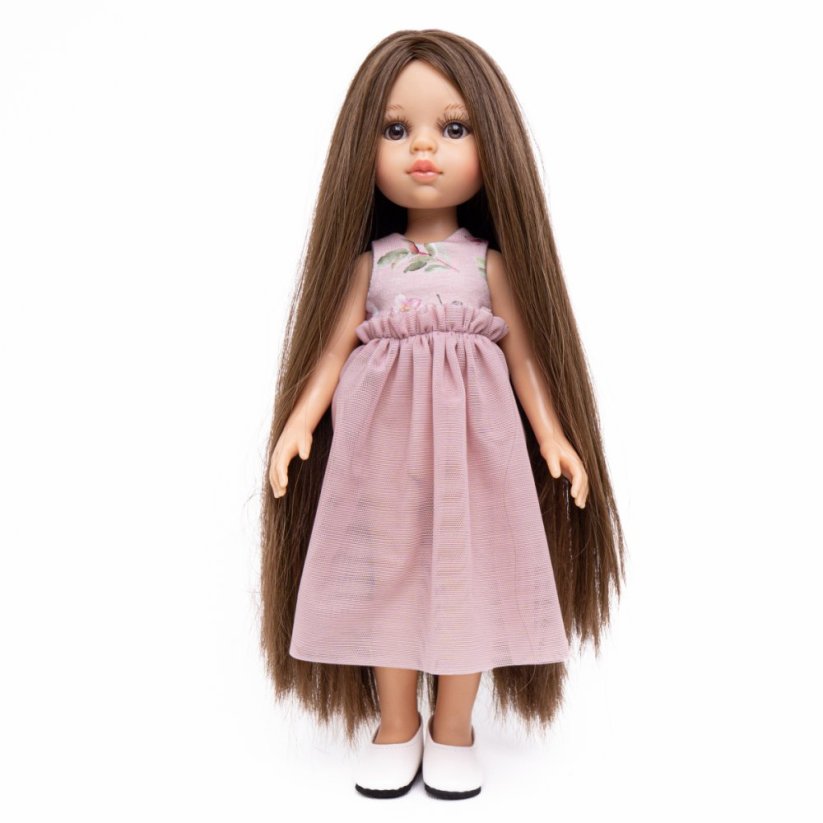 Šaty pro panenku Paola Reina a Minikane 32 cm - By Loli Luxe Violet