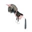 Čabraka s dekou na sedlo pro hobby horse koníka By Astrup - Rose