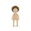 Látkový ježek s ploutví 30 cm Cotti Motti Orange Toys - Henry Mermaid tail