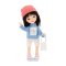 Látková panenka Orange Toys - Sweet Sisters Lilu - Flamingo Sweatshirt