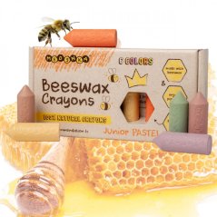 Přírodní voskovky z včelího vosku Medenka - Pastelové barvy 1+