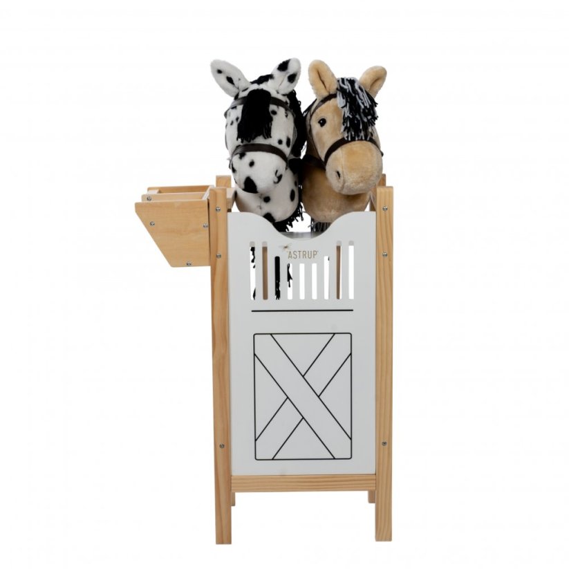 Dřevěná stáj pro 2 koníky By Astrup - Stable For 2 Hobby Horses