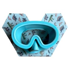 Potápěčské brýle se šátkem pro děti 3 - 10let Waterplops - Dinosaurus