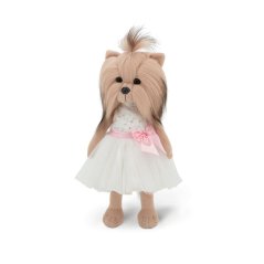 Plyšový pejsek yorkšírka Lucky Doggy - Yoyo White Elegance