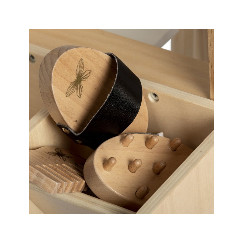 Dřevěný set pro krmení a péči o koně By Astrup - Hobby Horse