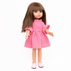 Šaty pro panenku Paola Reina a Minikane 32 cm By Loli - Fairy - Fuchsia