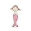 Látková ovečka s ploutví 30 cm Cotti Motti Orange Toys - Zoe Mermaid tail