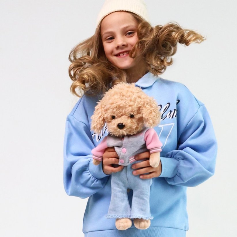 Plyšový pejsek pudlice Lucky Doggy - Fendi Urban Chic