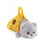 Plyšová ležící kočička v plstěném vaku Orange Toys 35 cm - Milo the Grey Cat