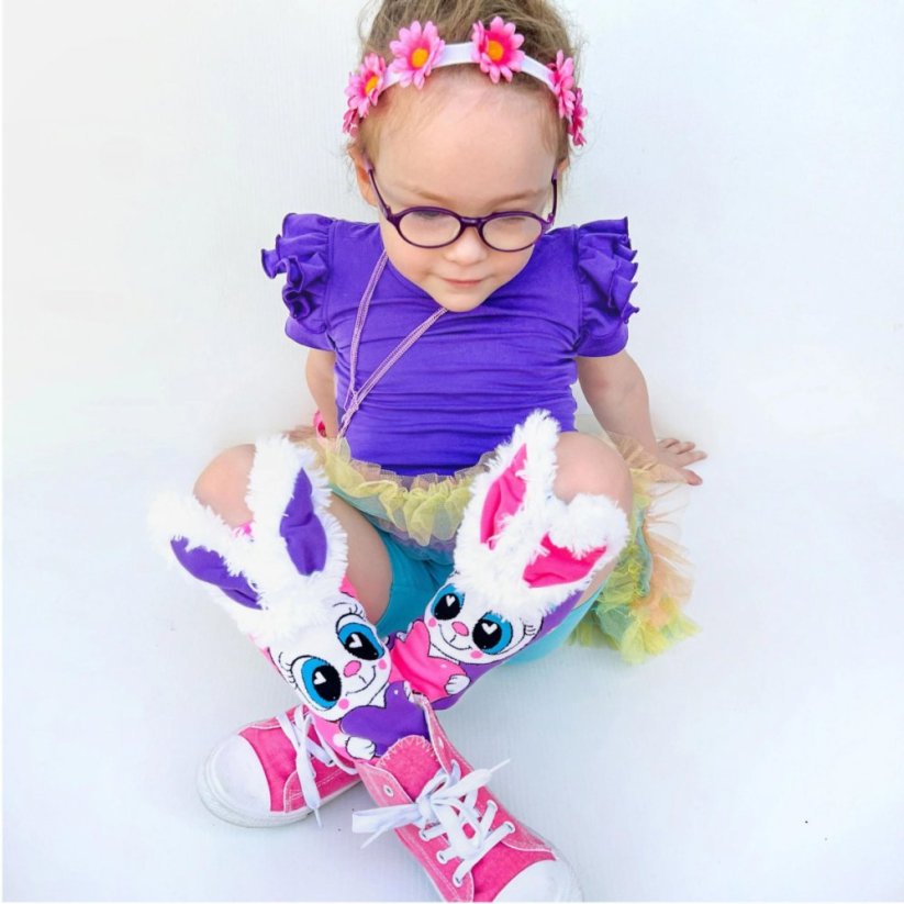 Podkolenky MADMIA - Funny Bunny - 3 - 5 let