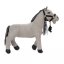Mini koník Lucky By Astrup - Horse Grey 30 cm