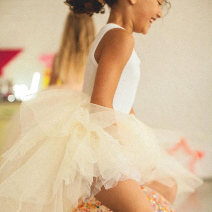 Dívčí tylová tutu sukně Ratatam - Rock Tutu White