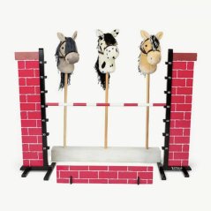 Překážková tyč zeď By Astrup - Hobby Horse Brickwall Jumping Fence