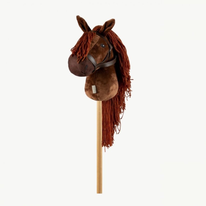 Hobby koník na tyči By Astrup - Hobby Horse Brown