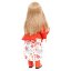 Bunda pro panenku Paola Reina a Minikane 32 cm By Loli - Peplum Red