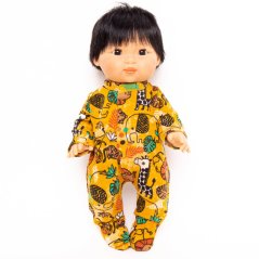 Overal pro panenku 34 cm By Loli - Baby - Safari