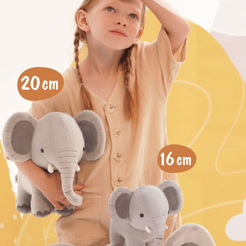 Plyšový slon Orange toys 16 cm - Elephant