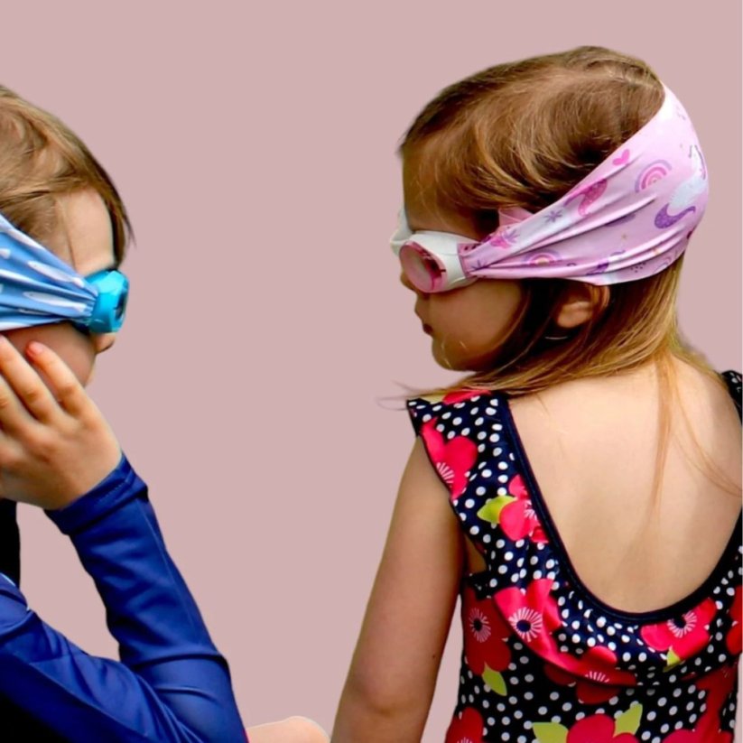 Plavecké brýle se šátkem 11 - 99let Waterplops - Leopard