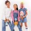Látková panenka Orange Toys - Sweet sisters Lilu - Wide Jeans