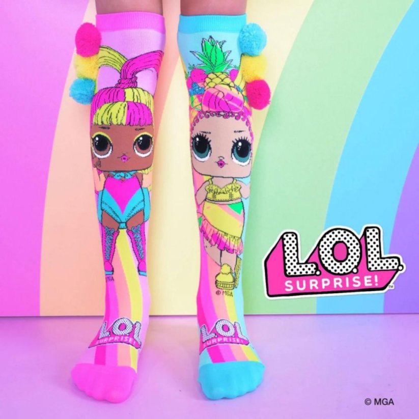 Podkolenky MADMIA - L.O.L. Chica & Glow - 3 - 5 let