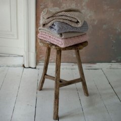 Deka ze 100% merino vlny My Memi - Wool Collection - Grey