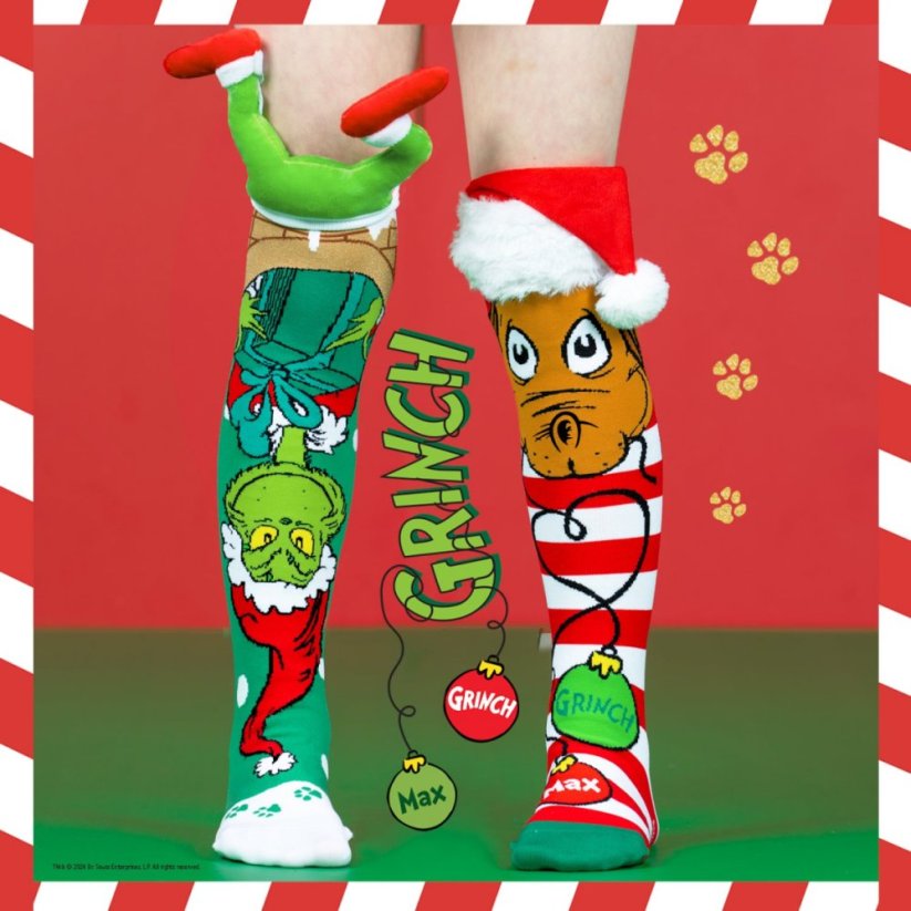 Podkolenky MADMIA - Grinch & The Chimney - 6 - 99 let