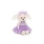 Plyšový pejsek maltézská fenka Lucky Doggy - Mimi Purple