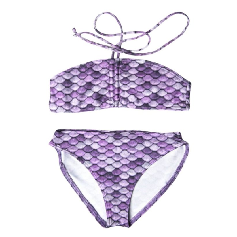 Plavky pro mořské panny Kuaki Mermaids - Gold - XS 6-8 let