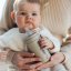 Kojenecká antikoliková láhev Baby Wallaby - Light grey 240 ml