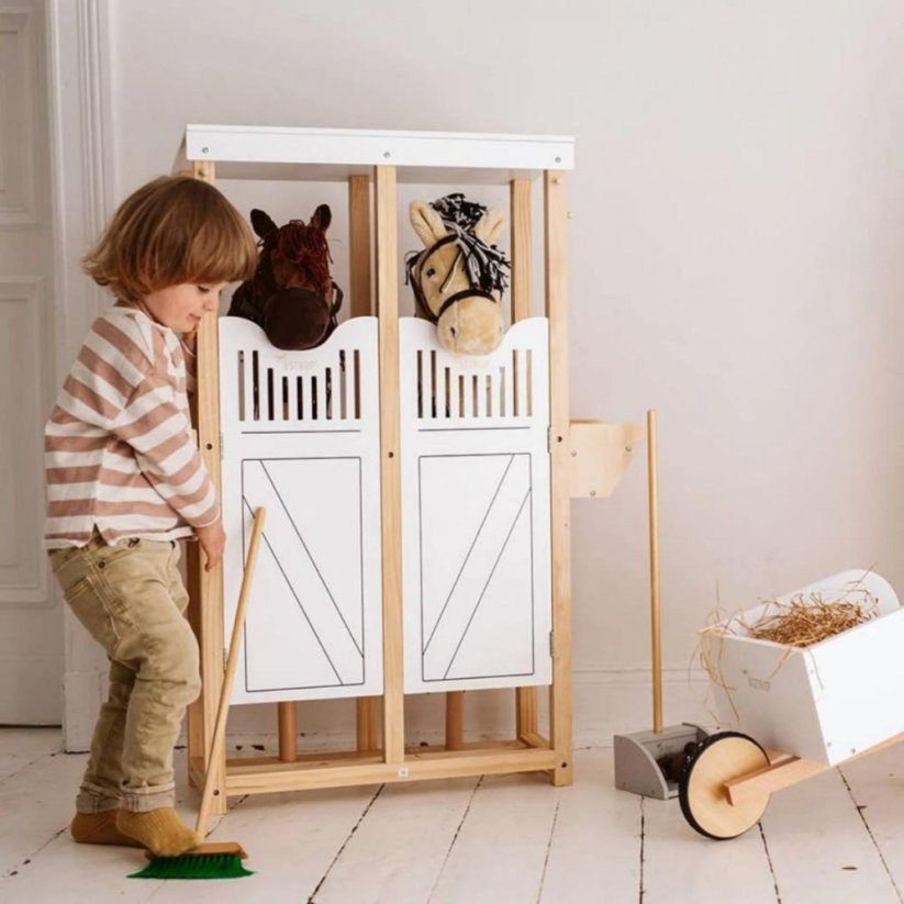 Dřevěná stáj pro koníky By Astrup - Stable For Hobby Horses