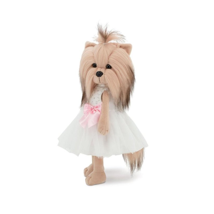 Plyšový pejsek yorkšírka Lucky Doggy - Yoyo White Elegance