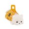 Plyšová ležící kočička v plstěném vaku Orange Toys 35 cm - Milo the White Cat