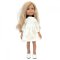 Šaty pro panenku Paola Reina a Minikane 32 cm By Loli - Classic - White Gold