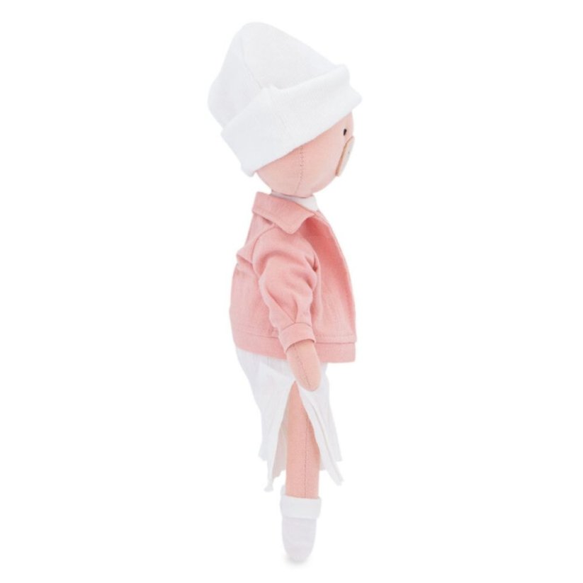 Látkové prasátko 30 cm Cotti Motti Orange Toys - Nicky in Pink jacket