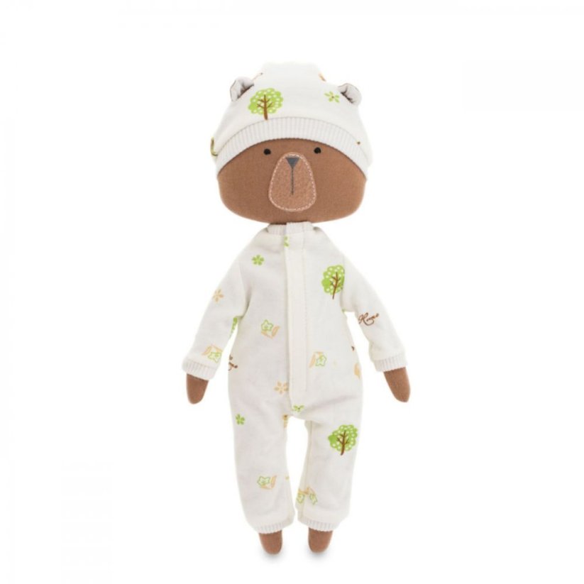 Látkový medvídek 30 cm Cotti Motti Orange Toys - Oscar in pyjama