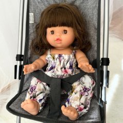 Overal pro panenku 34 cm By Loli - Romance - Iris Flowers