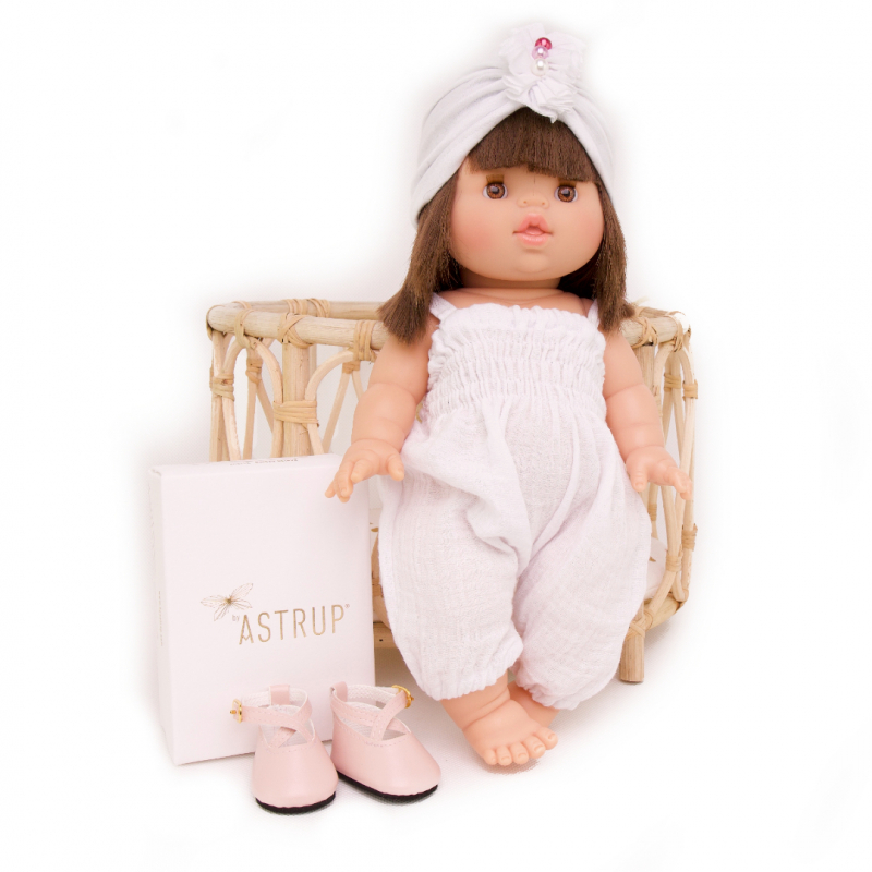 Overal pro panenku Romance - White - By Loli