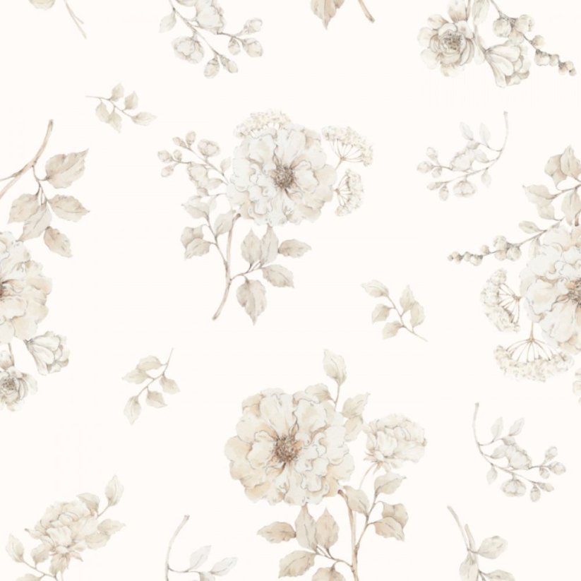 Bambusová plenka z mušelínu My Memi - Boho Flowers